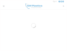 Tablet Screenshot of gwplastics.com